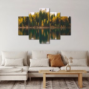 Erdei tó képe (150x105 cm)