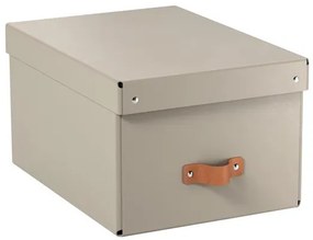 Tárolódoboz, M méret, LEITZ Puro, homokbézs (E61490012)