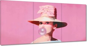 Vászonkép 120x60 Audrey Hepburn Léggömb