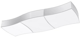 Sollux SL.1055 - Mennyezeti lámpa SQUARE 6xE27/60W/230V fehér