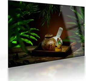 Kép spa dolgokról (üvegen) (70x50 cm)