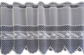 Mg Irigység jacquard 31589 fehér 350x40cm M