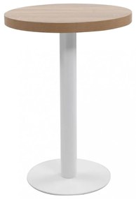 világosbarna MDF bisztróasztal 60 cm