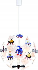 Aca Lighting gyerek függeszték 4XE14 space D35XH80CM Space MD160224S