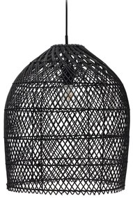 Fekete lámpabúra ø 44 cm Domitila – Kave Home