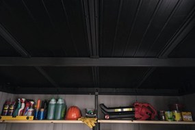 Kerti fészer Keter Artisan 7x7 grafit/szürke, padlóval, 2. osztály