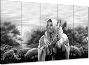 Vászonkép 100x70 A jó pásztor Bárányok
