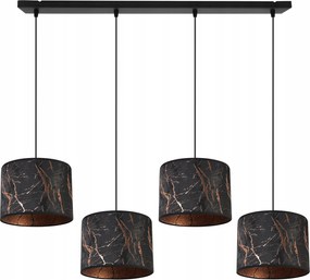 Mennyezeti Lámpa Lógó Csillár Glamour Lámpabúra Réz Nappali Szoba