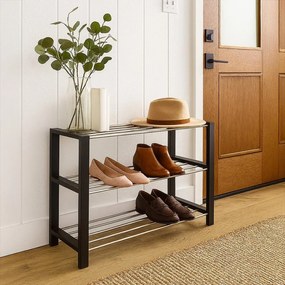 AVENBERG RACK 3 Cipőtartó - fekete