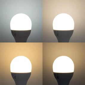 5 darabos intelligens E14 dimmelhető LED izzókészlet G45 Opál 4,9W 470 lm 2700-6500K