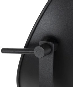 Állólámpa fekete arannyal 35 cm állítható - Magnax