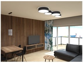 Atis Ceiling fekete mennyezeti lámpa - Sollux