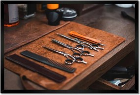 Poszterek keretben 60x40 Barber kiegészítők