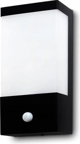 Mozgás- És Szürkületérzékelős Kültéri Fali Lámpa Led E27-ES