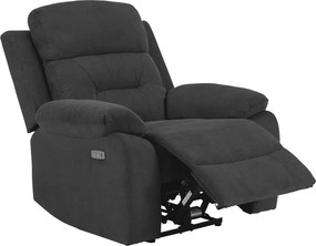 Antracitszürke relaxációs fotel Vansbro – Actona