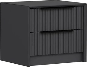 Kale Luxe Anthracite éjjeliszekrény