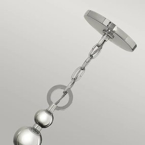 Hinkley HK-ZELDA-P-B-PN - ZELDA láncos csillár 3xE27/60W/230V fényes króm