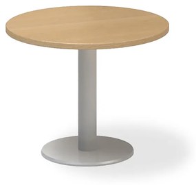ProOffice tárgyalóasztal, átmérő 70 cm, bükkfa