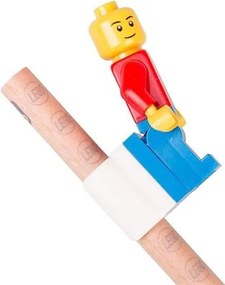 Grafitceruza szett, HB, hegyezővel, radírral, mini figurával, LEGO (L52053)