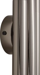 Retro wandlamp gunmetal 3-lichts - Pipes