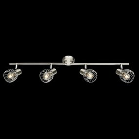 Globo 54809-4 - Spotlámpa TEXAS 4xE14/40W/230V matt króm