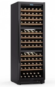 Klarstein Vinovilla Trio borhűtő, 143 palack, 3 zóna, 38 dB, 12 polc, kompresszor, 413 liter