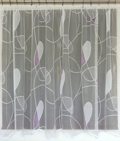 Mg Függöny 549 fehér hanga 250X150cm Kész Szalaggal Skr