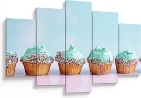 Cupcakes képe (150x105 cm)