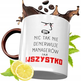 Bordó Bögre Menedzsernek Születésnapi Ajándék fényképes nyomtatással