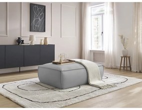 Világosszürke bőrutánzat lábtartó Boheme – Bobochic Paris