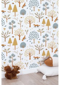 Gyerek tapéta 10 m x 50 cm Forest Living – Lilipinso