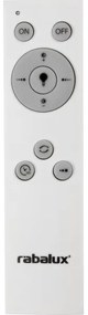Rabalux - LED fényerőszabályozható mennyezeti lámpa LED/40W/230V + távirányító 3000-6000K