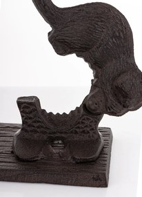 Diótörő öntöttvas barna 11x20x8.5cm