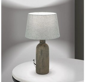 Orion LA 4-1226 - Asztali lámpa ORCHID 1xE27/40W/230V kerámia barna/szürke