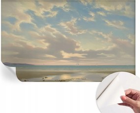 Öntapadós Dekoratív Fotótapéta Hálószobába Csendes part 416x254 cm