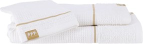 Pamut Törölköző Szett 3 Db-os Fehér