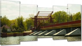 Vászonkép 150x80 Felvonóhíd Bicskén