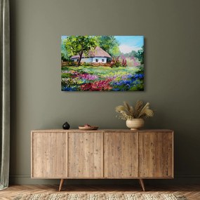 Kép - Vendégház (90x60 cm)
