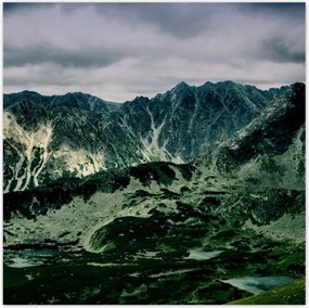 Poszterek 70x70 TĂĄtra Lengyel hegyek KilĂĄtĂĄs