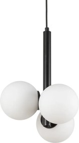 Sigma lighting modern függeszték perla fehér fekete sig33486