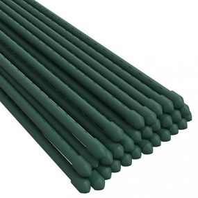 30 db zöld acél kerti növénykaró 115 cm