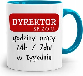 Igazgatónak Kék Bögre Kft. Igazgató, fényképes nyomattal