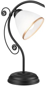 Asztali lámpa RETRO II 1xE27/60W/230V fekete