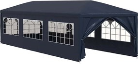 vidaXL kék partisátor 3 x 9 m