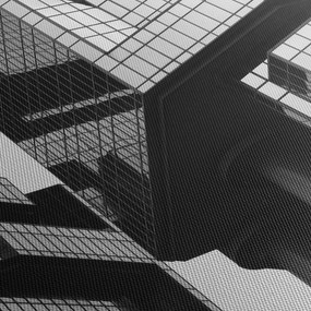 Üvegépületek képe (120x50 cm)