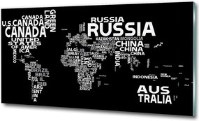 Fotótapéta üvegfalra Hegyi panoráma 100x70