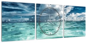 Kép - Kilátás a tengerszint alá (órával) (90x30 cm)