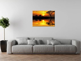 Gario Vászonkép Afrika Méret: 100 x 40 cm
