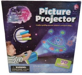 Picture Projector – Hordozható rajz projektor és éjszakai fény