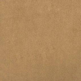 barna bársony lábzsámoly 70 x 55 x 41 cm